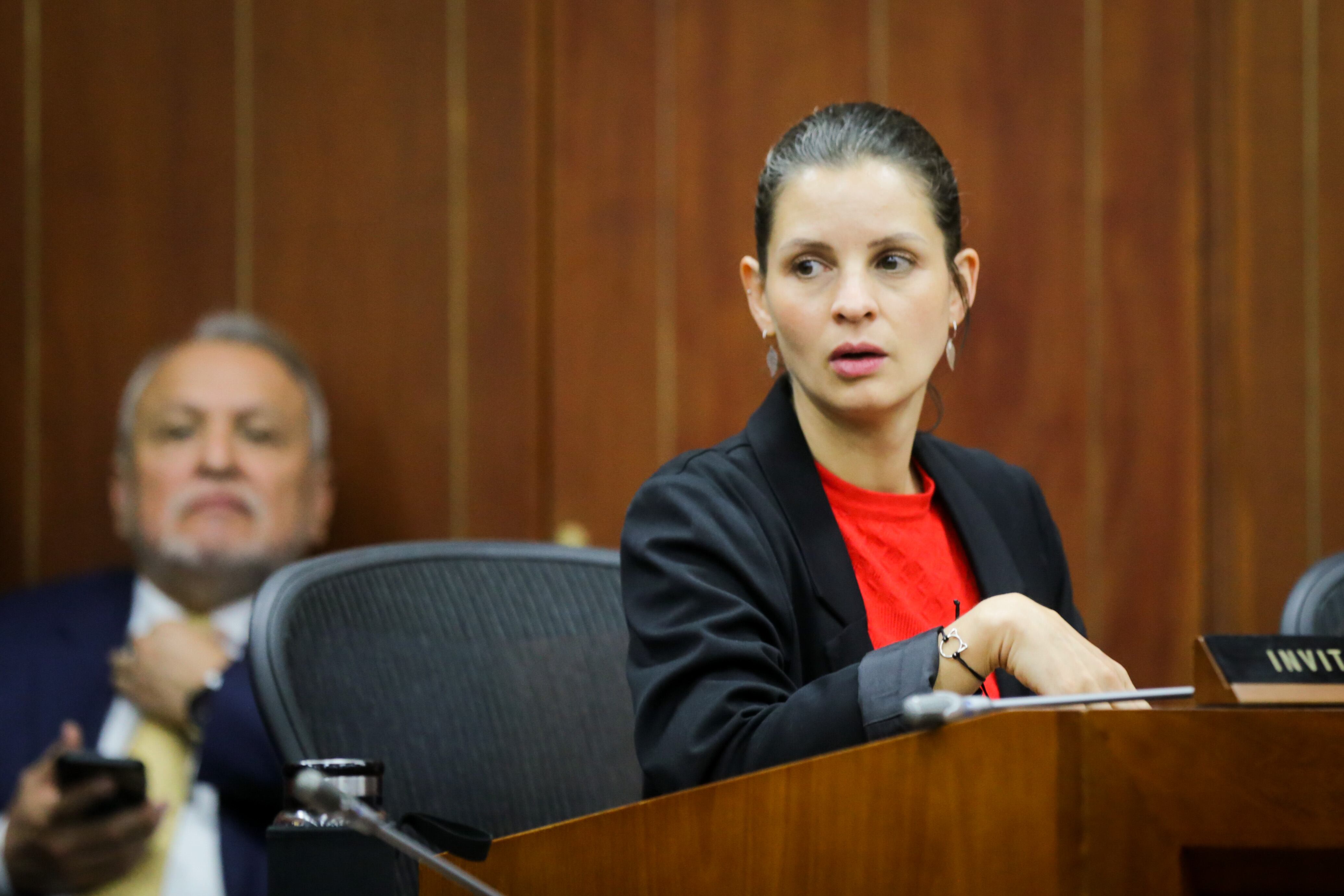Andrea Padilla, Senadora de la República. Foto: Colprensa-Mariano Vimos