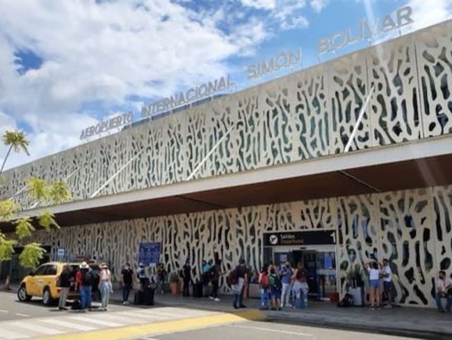 Aeropuerto Simón Bolívar/ Alcaldía de Santa Marta 