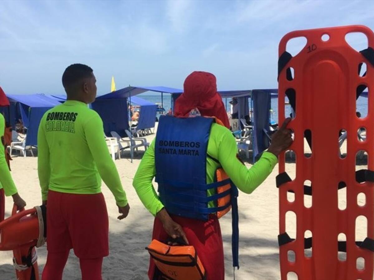 Playas de Santa Marta cuentan, nuevamente, con salvavidas