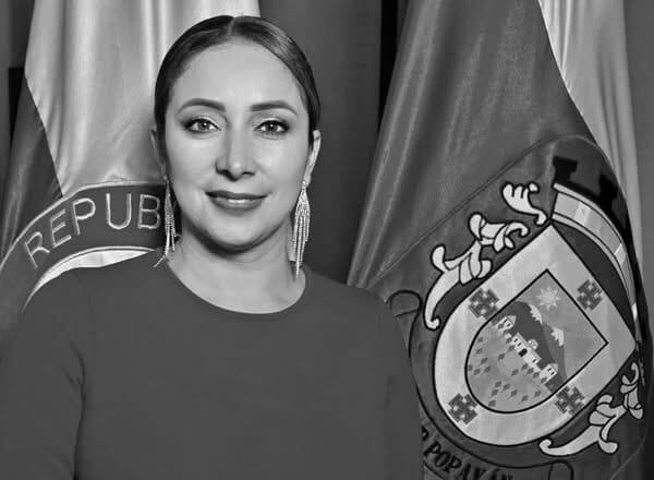 Secretaria de Planeación de Popayán, Yasmín Hurtado, facclecida en accidente de tránsito. Crédito: Alcaldía de Popayán.