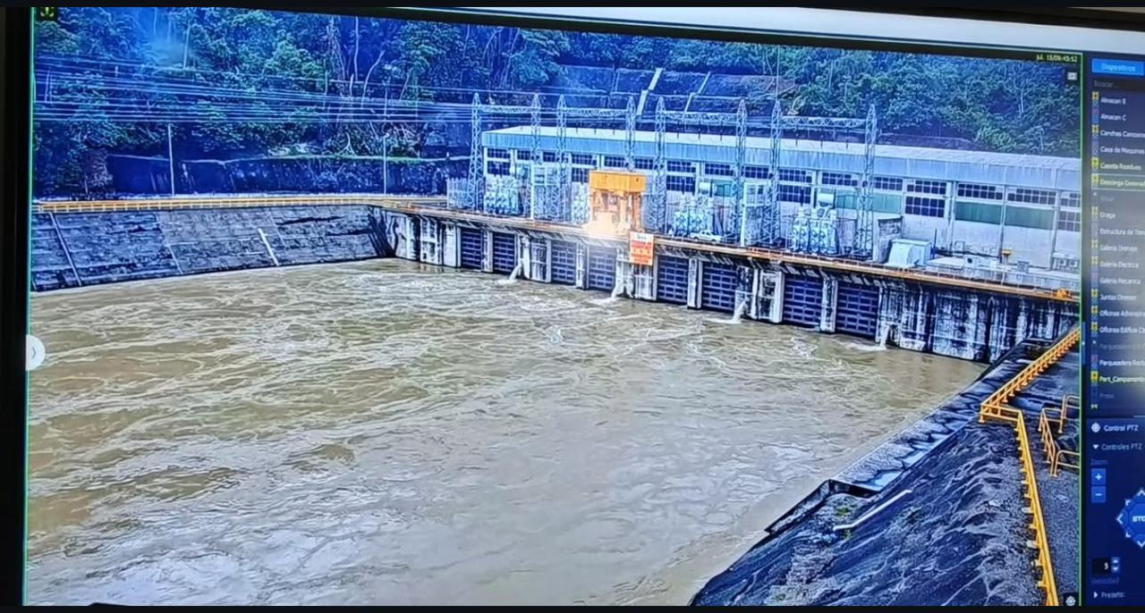 Hoy el embalse está controlado: presidente encargado de la empresa Urrá en Córdoba. Foto: prensa Gobernación de Córdoba.