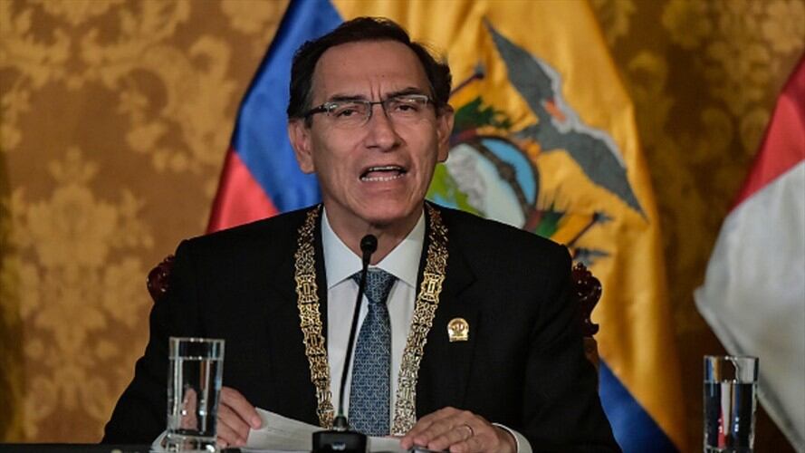 El presidente peruano, Martín Vizcarra. Foto: Getty Images