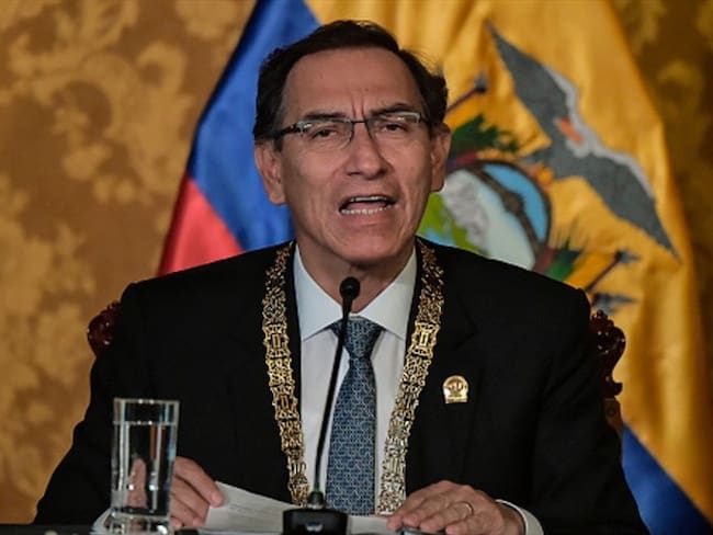 El presidente peruano, Martín Vizcarra. Foto: Getty Images