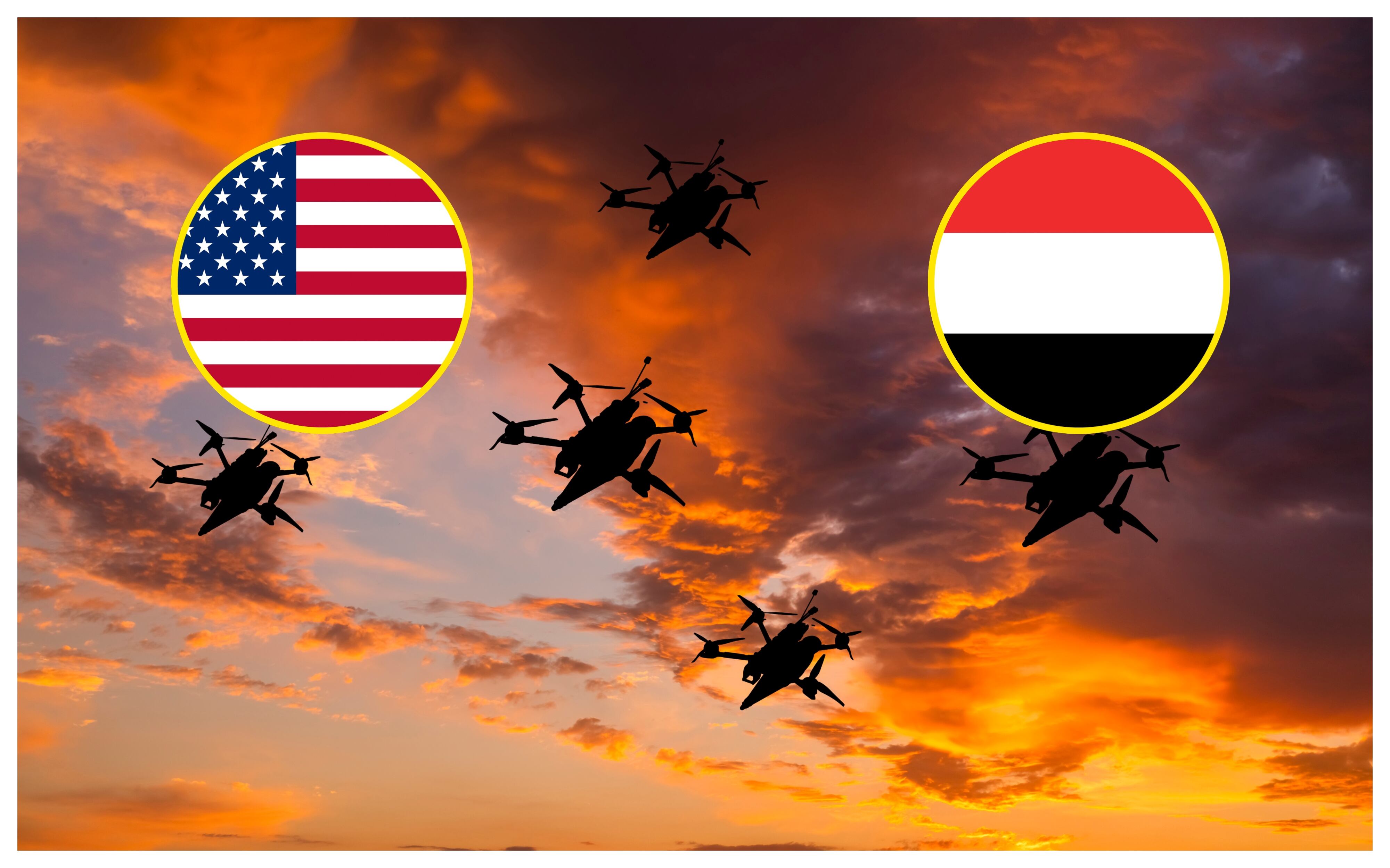 Referencia de ataque con drones y misiles. Foto: Anton Petrus vía Getty Images.