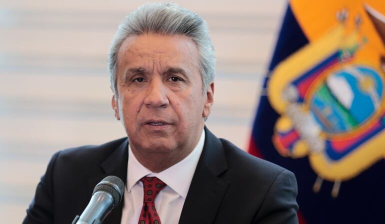 Lenín Moreno, expresidente de Ecuador. FOTO: Getty Images