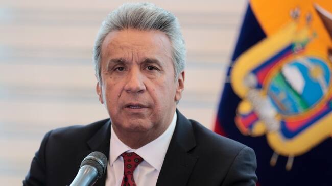 Lenín Moreno, expresidente de Ecuador. FOTO: Getty Images