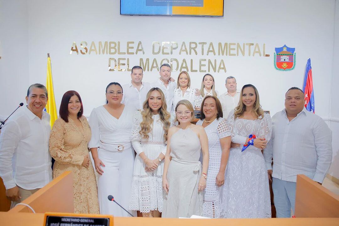 Mesa Directiva de la Asamblea del Magdalena. Foto: Asamblea del Magdalena