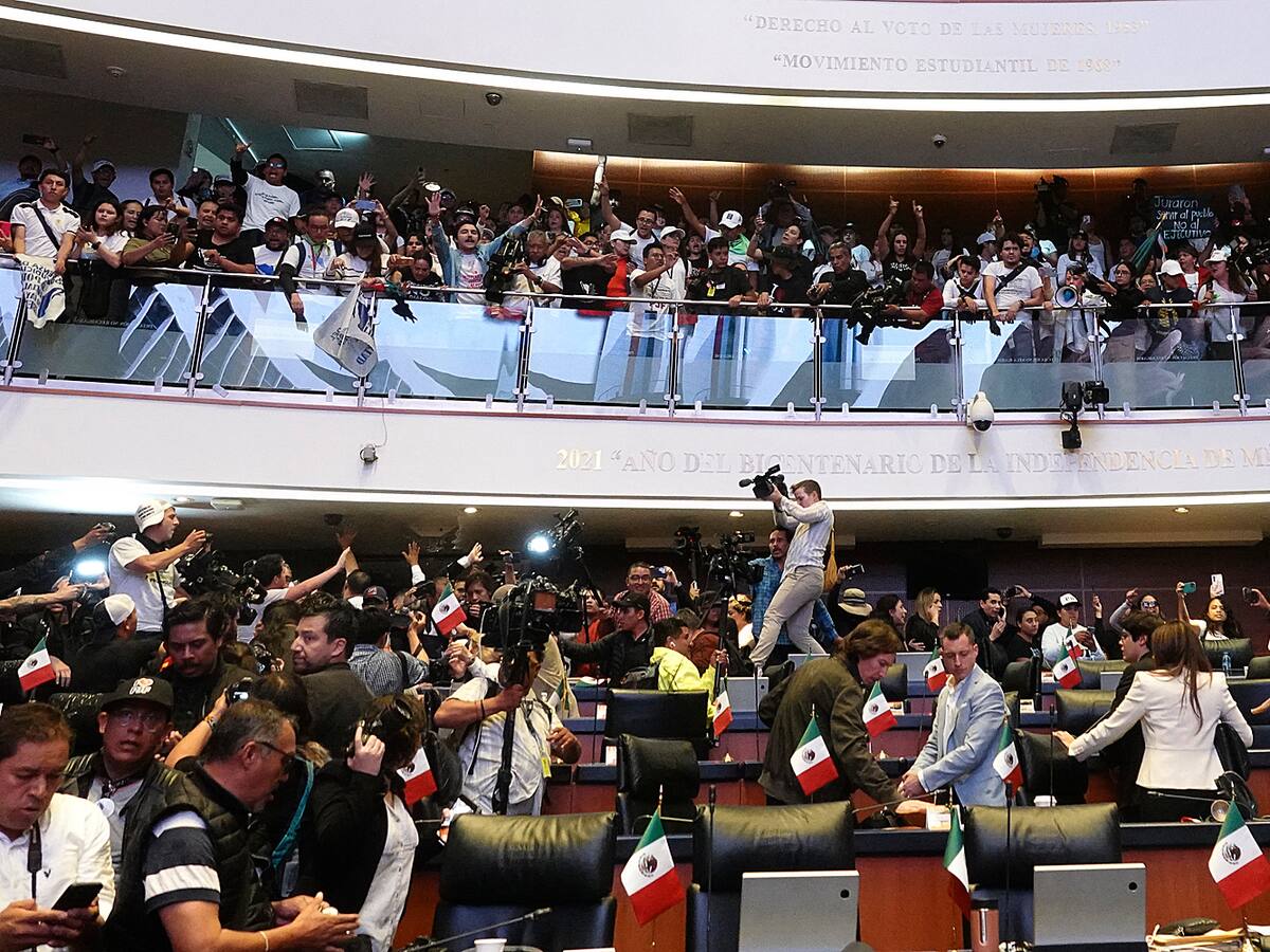 Senado mexicano aprobó la reforma del Poder Judicial tras 12 horas de debate