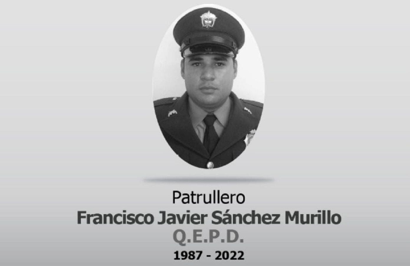 100 millones de pesos de recompensa por asesinato de patrullero en Cúcuta- Cortesía Policía