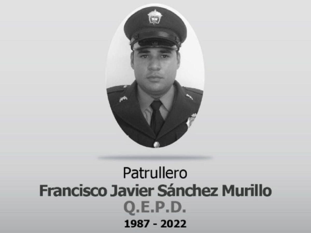 $100 millones de pesos de recompensa por asesinato de patrullero en Cúcuta
