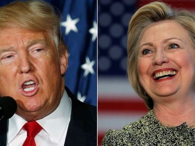 Una de las diferencias entre Donald Trump y Hillary Clinton es la experiencia política.. Foto: BBC Mundo