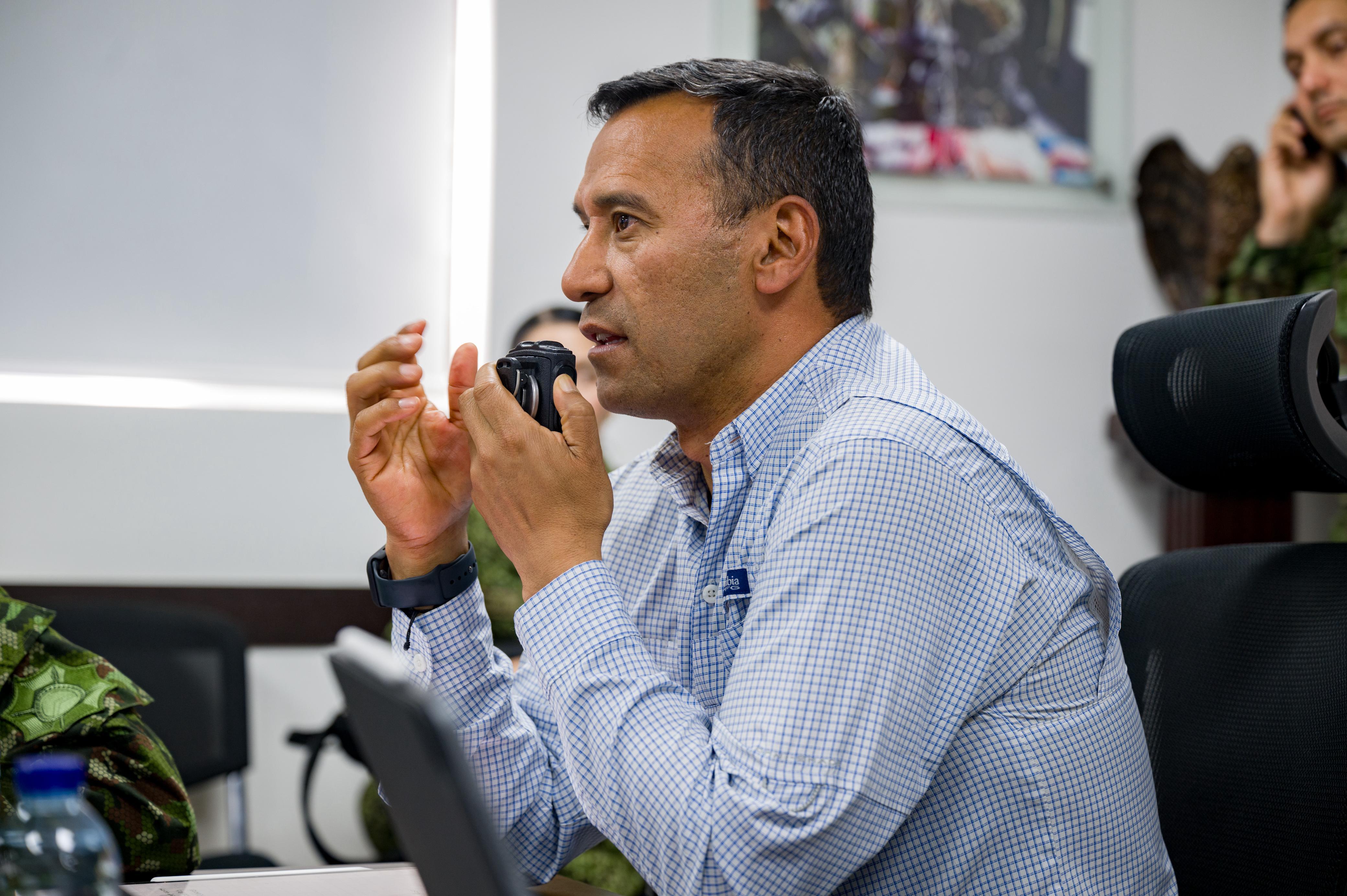 Ministro de Defensa, Pedro Sánchez.