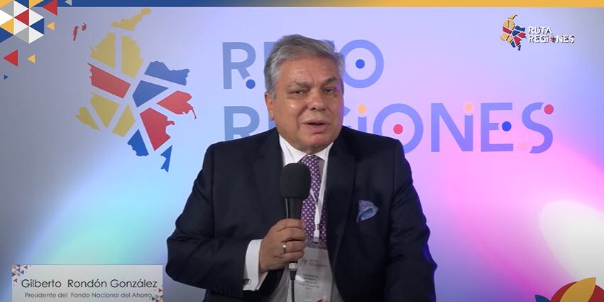 Gilberto Rondón, presidente del Fondo Nacional del Ahorro