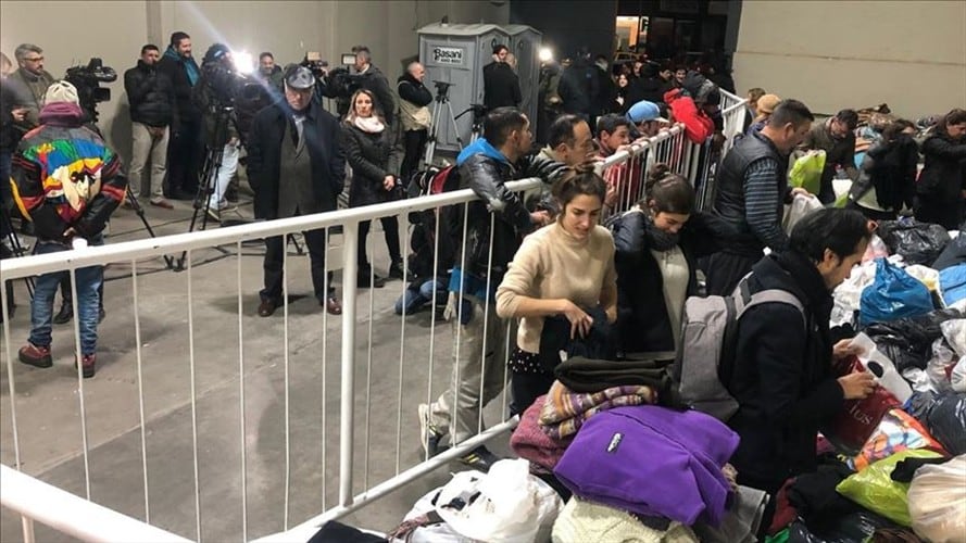 Argentina: clubes de fútbol abren sus puertas a las personas en situación de calle. Foto: Agencia Anadolu