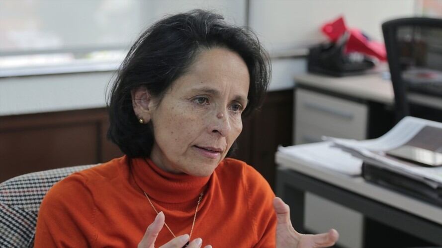 Para Luz Marina Monzón, decretar el Estado de Conmoción Interior podría acelerar aún más la espiral de violencia que se vive en las calles de varias ciudades. Foto: Colprensa / SOFÍA TOSCANO