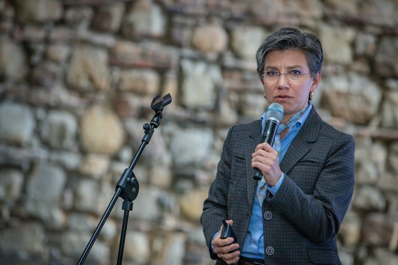 Claudia López. Foto: Alcaldía de Bogotá