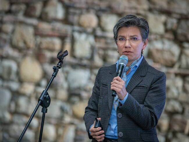 Claudia López. Foto: Alcaldía de Bogotá