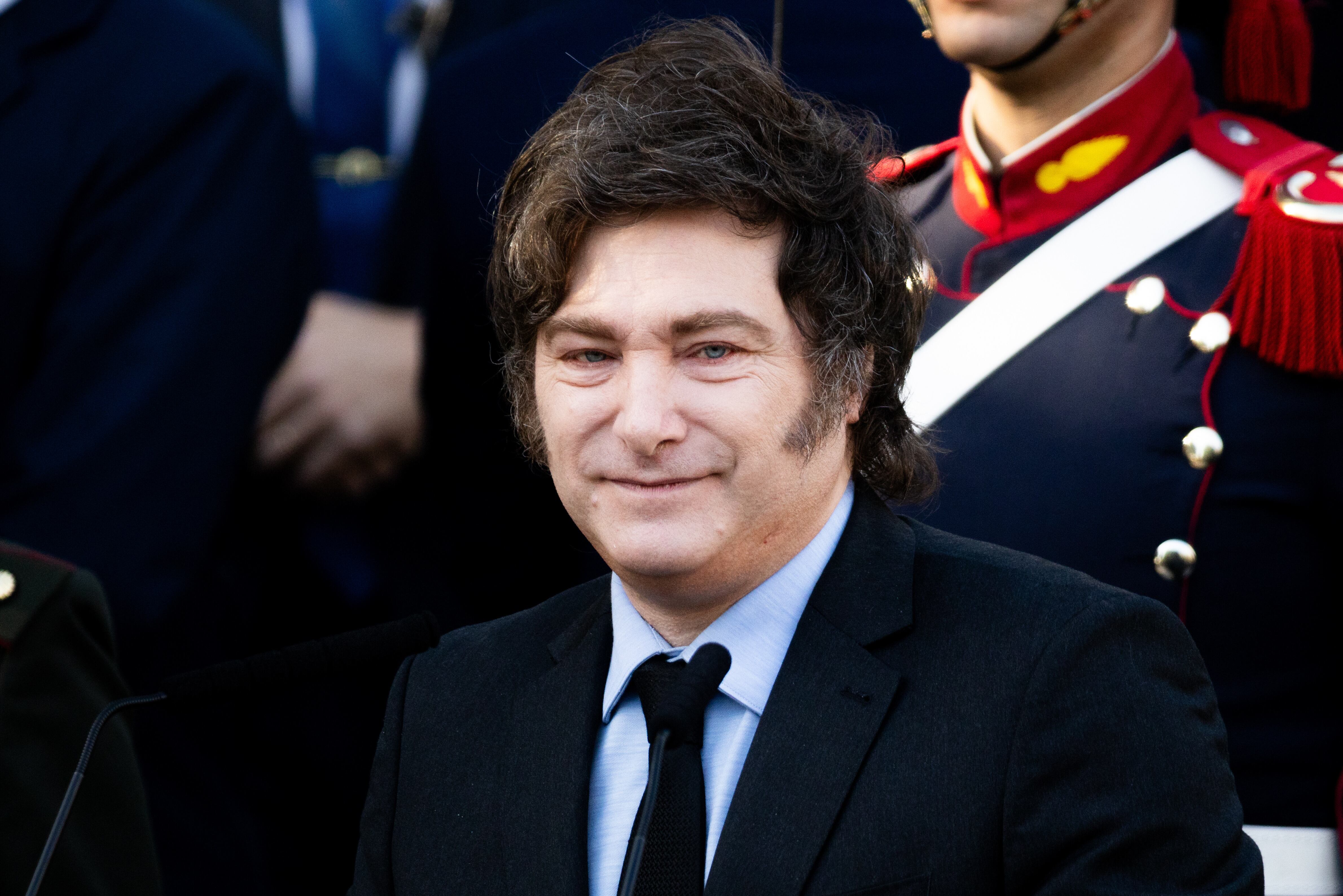 Javier Milei. Foto: Tomas Cuesta/Getty Images.