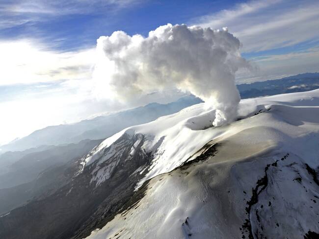 Nevado del Ruiz. Foto: Servicio Geológico.