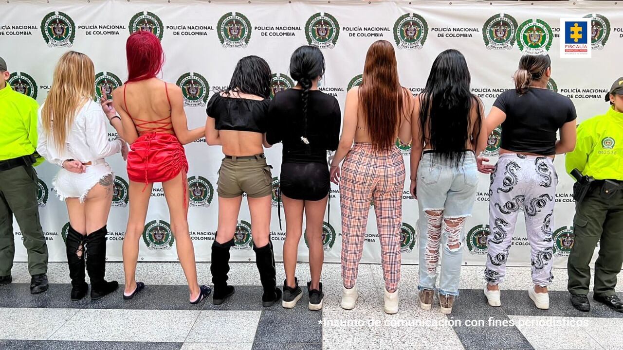 Condenan a red delictiva en Antioquia que ofrecía servicios sexuales para robar. Foto: Fiscalía.