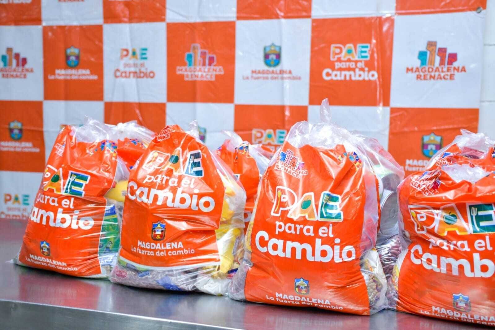 Programa de Alimentación Escolar. Foto: cortesía archivo de la Gobernación del Magdalena.