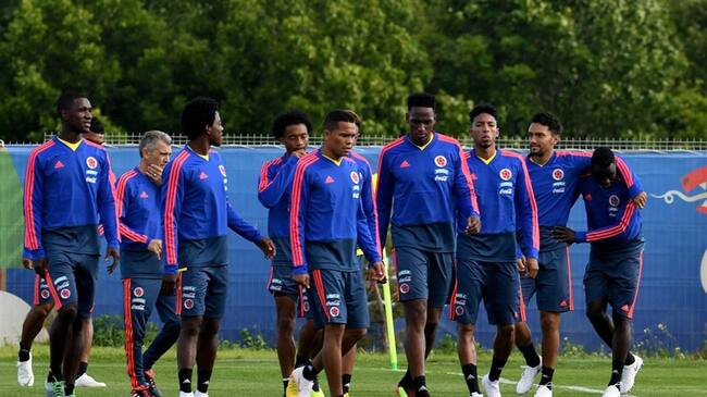 Entrenamiento Selección Colombia de Fútbol de mayores . Foto: Colprensa