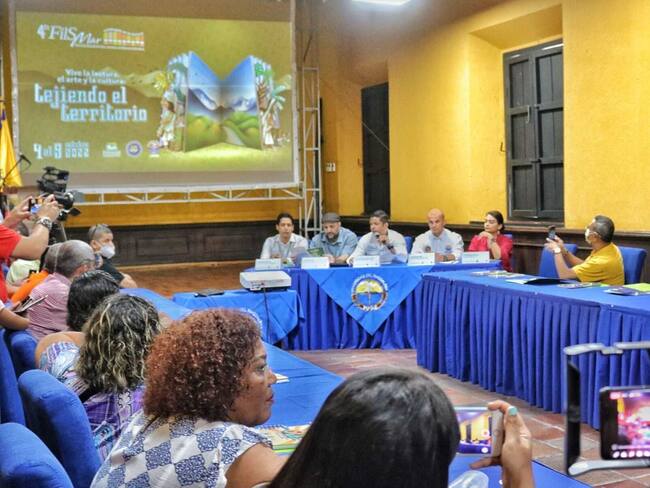 Lanzamiento de la Filsmar 2022 y Feria Artesanal del Caribe Colombiano/ Foto: Universidad del Magdalena