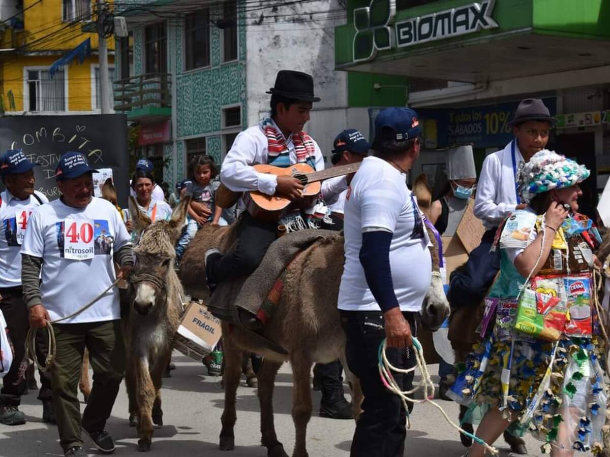 Inicia el XVII Concurso Regional del Burro en Moniquirá