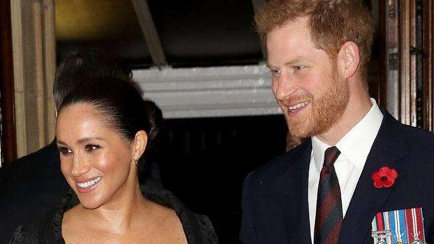 Meghan Markle y el príncipe Harry. Foto: Reuters