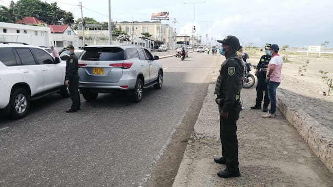 Los hechos se registraron frente al barrio El Cabrero.
