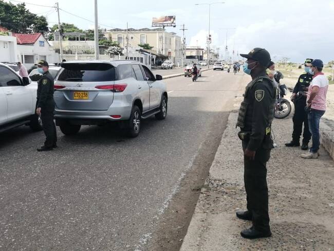 Los hechos se registraron frente al barrio El Cabrero.