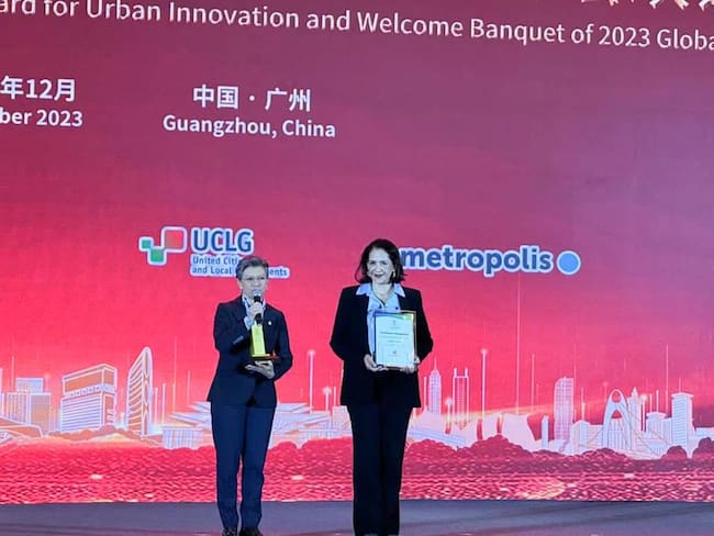 Bogotá fue seleccionada para el codiciado Premio Internacional de Innovación Urbana de Guangzhou. Foto: Proporcionada por Juan Felipe Rodríguez