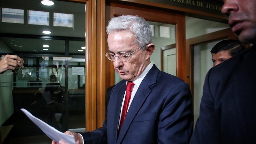 Álvaro Uribe Vélez. Foto: Colprensa - Camila Díaz