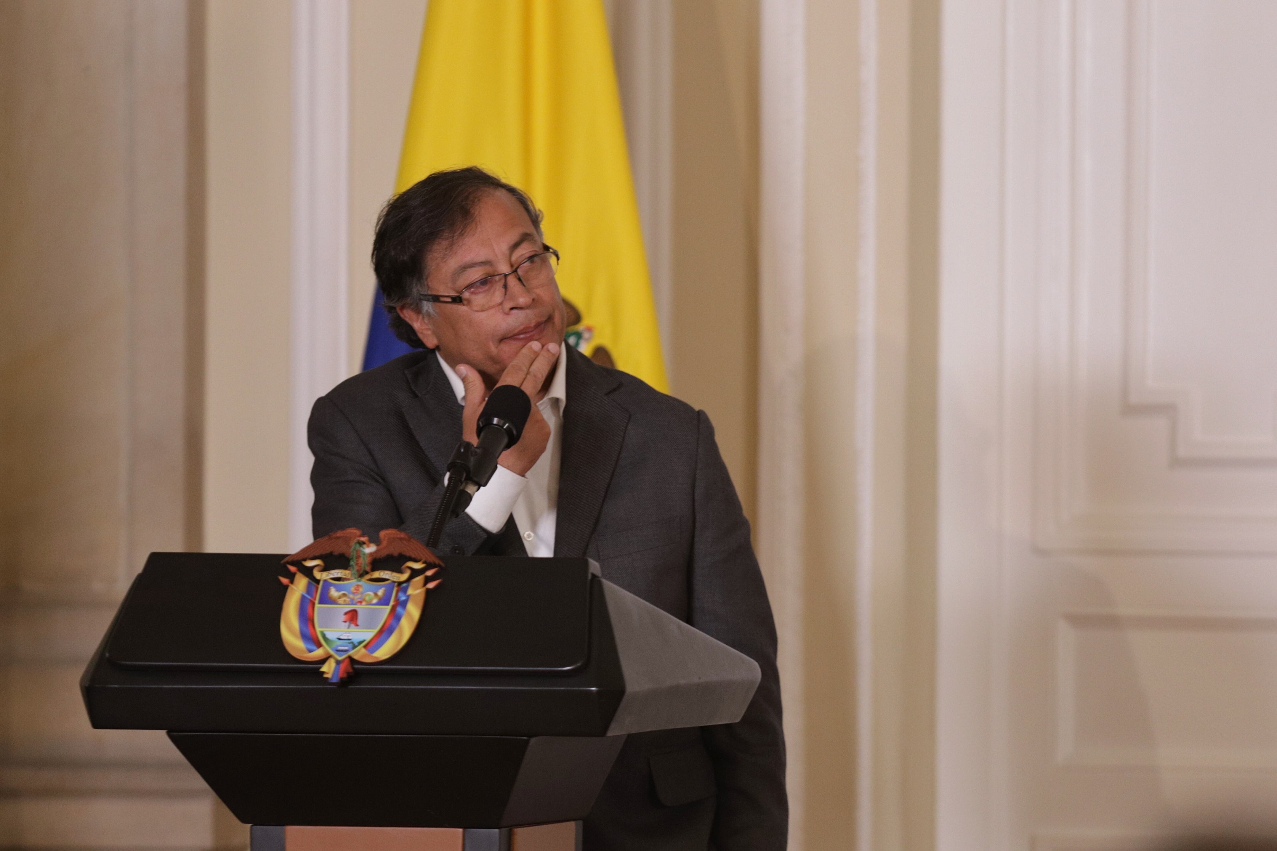 Gustavo Petro. Foto: (Colprensa - Álvaro Tavera)