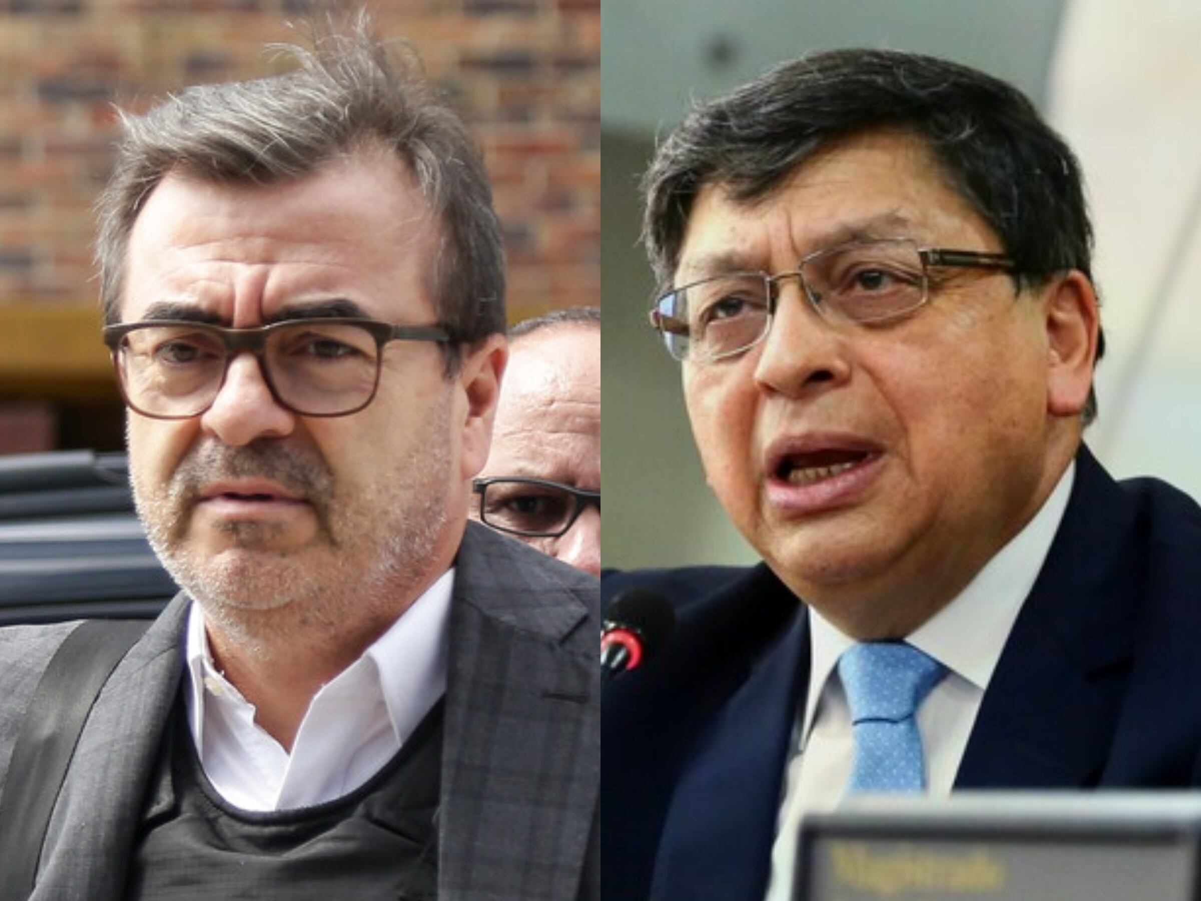 Olmedo López y Jorge Ibáñez. Foto: Colprensa.