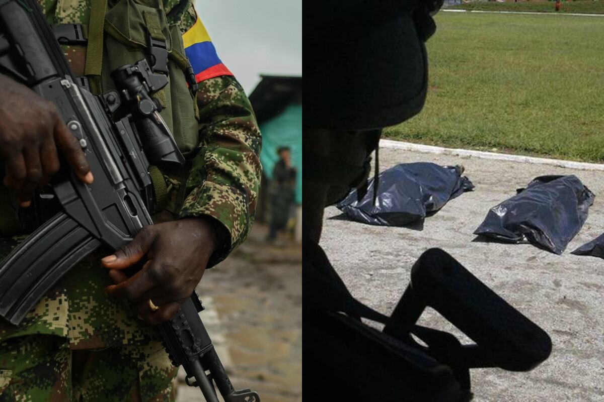 Collage integrante Farc y falsos positivos. Fotos: Getty Images.