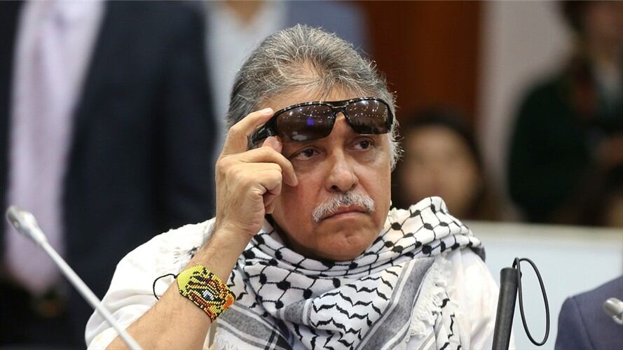 Seuxis Pausias Hernández Solarte, alias ‘Jesús Santrich’. Foto: Colprensa- Álvaro Tavera