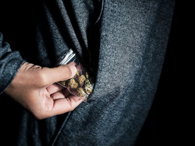 Imagen de referencia de tráfico de marihuana. Foto: Getty Images.