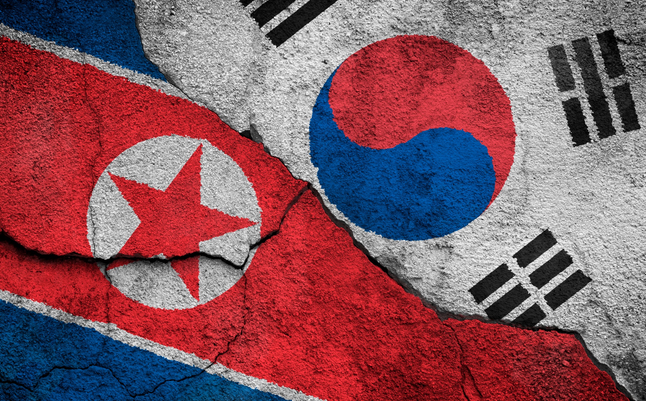 Corea del Norte y Corea del Sur, imagen de referencia. Foto: Getty Images