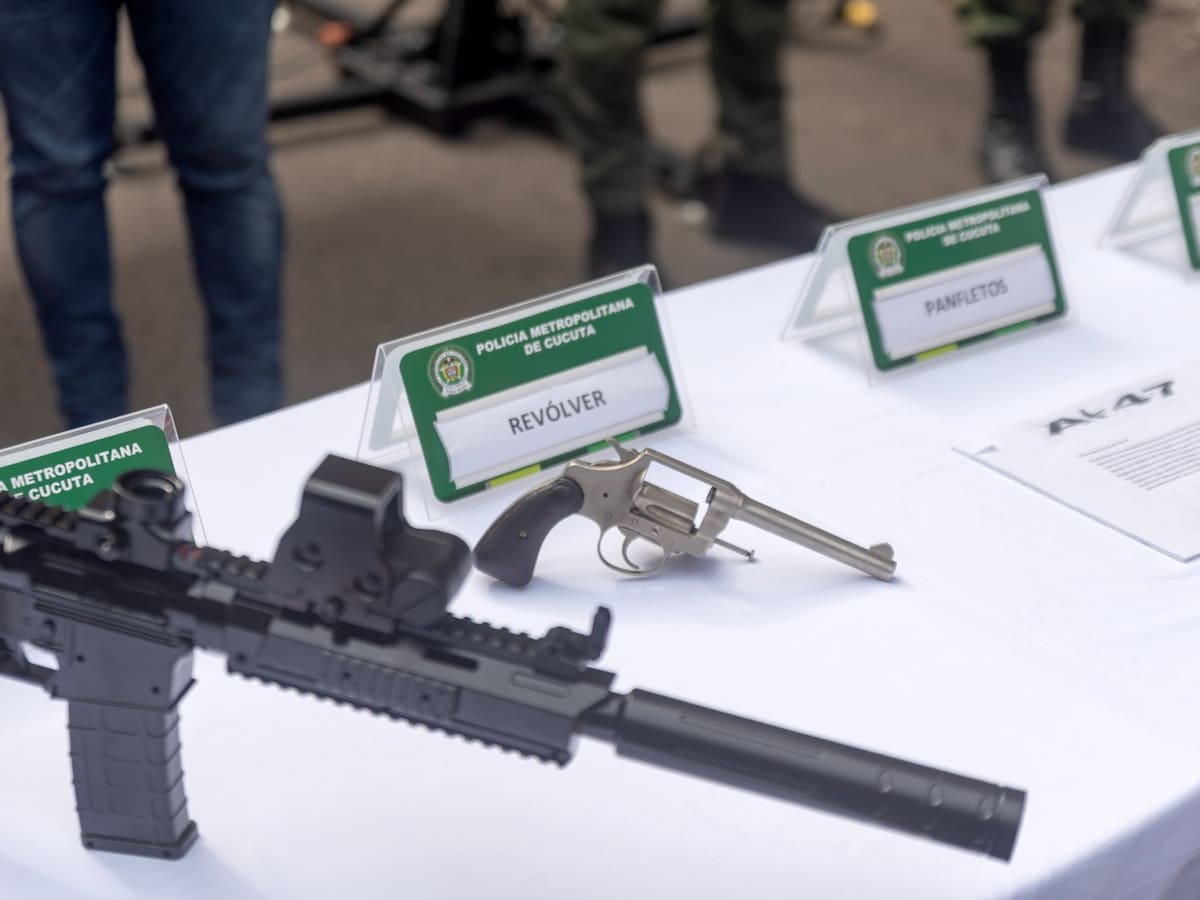 Capturados presuntos integrantes de la banda trasnacional AK47 en Cúcuta
