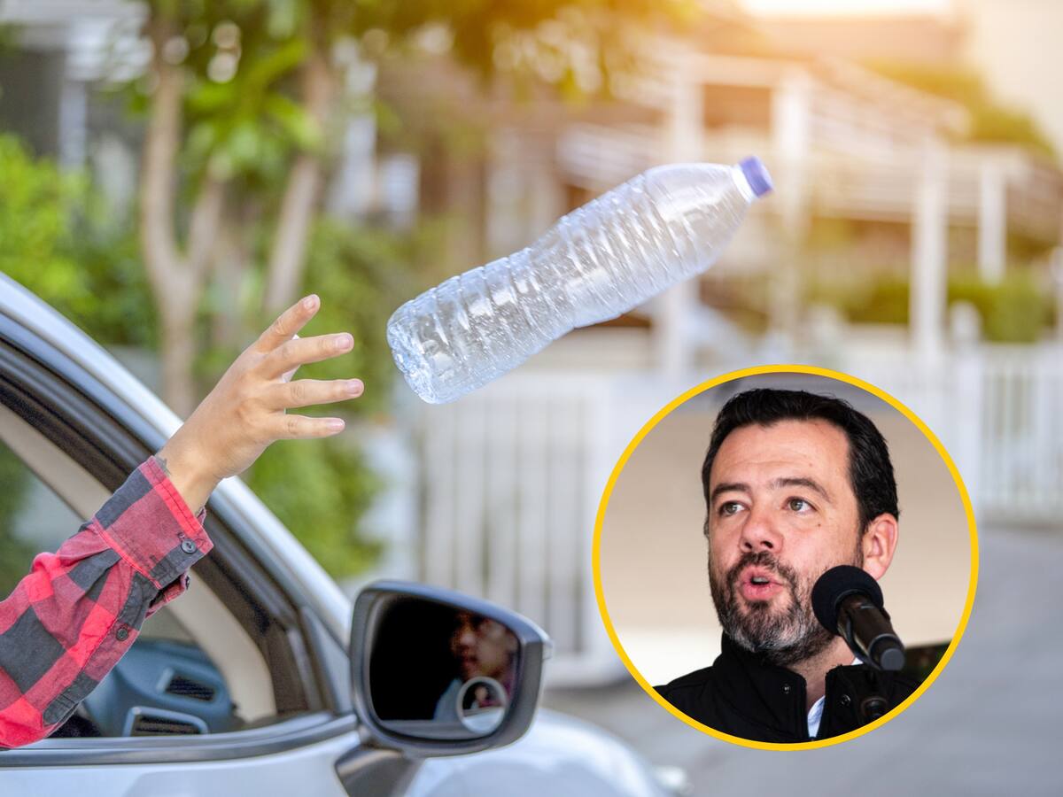 Galán pone la lupa sobre las personas que arrojan basura en la calles de Bogotá: pidió sanciones