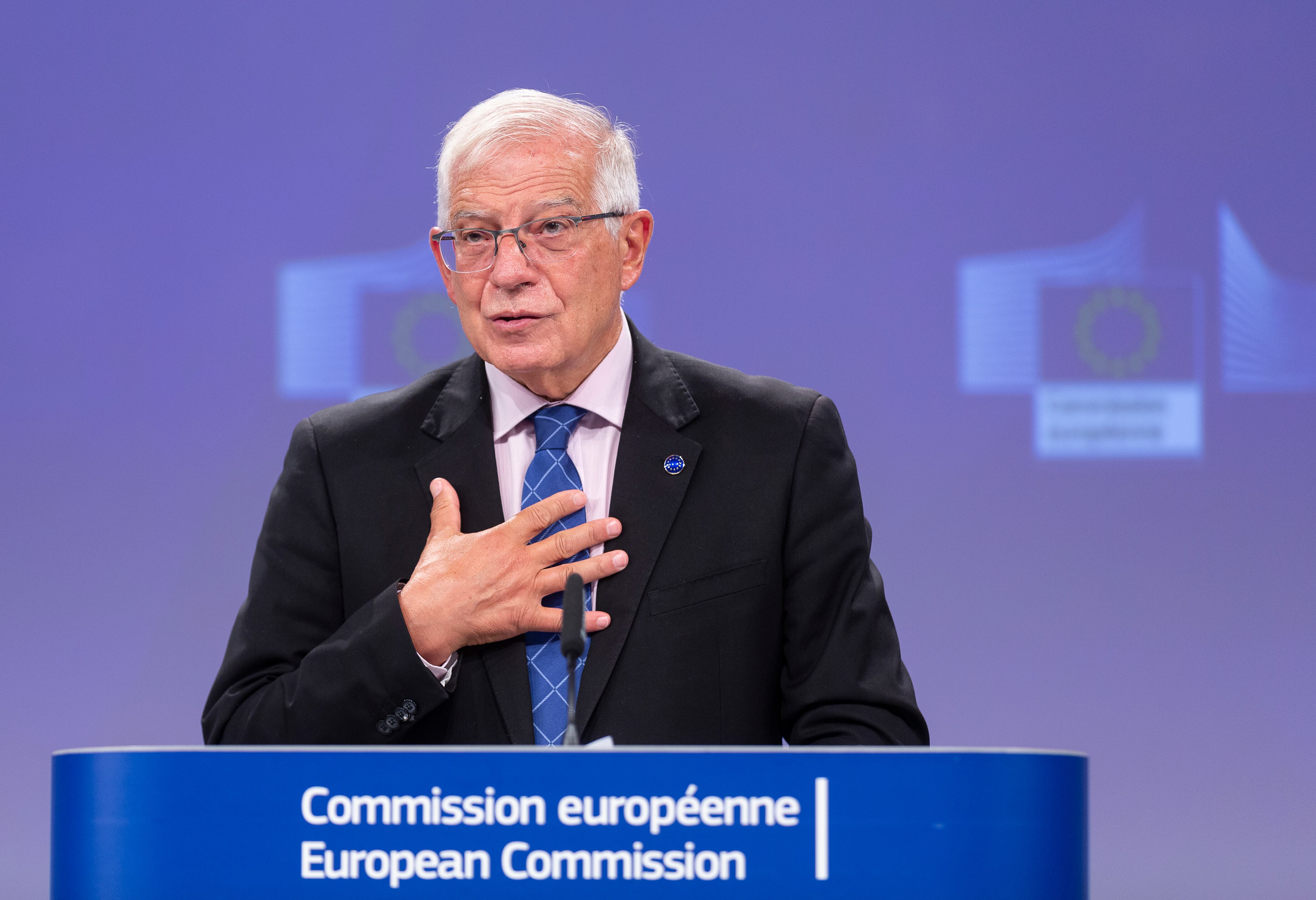 Josep Borrell, alto representante de la Unión Europea para Asuntos Exteriores y Política de Seguridad. (Photo by Thierry Monasse/Getty Images)