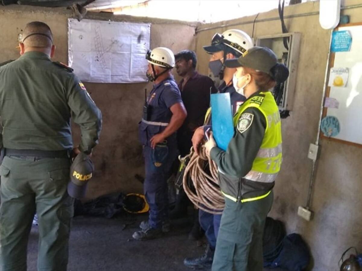 Accidente en mina artesanal en Santander dejó una persona muerta