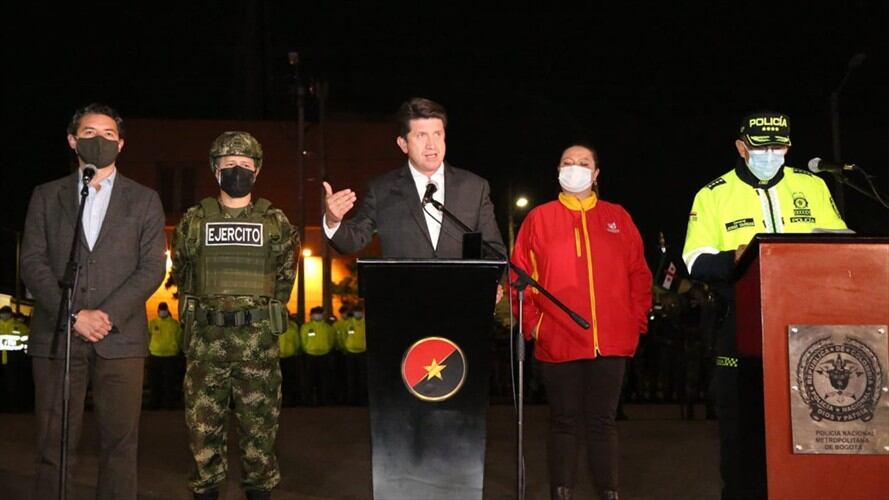 Ejército Nacional apoyará vigilancia en Bogotá con 360 soldados. Foto: Twitter Ministerio de Defensa