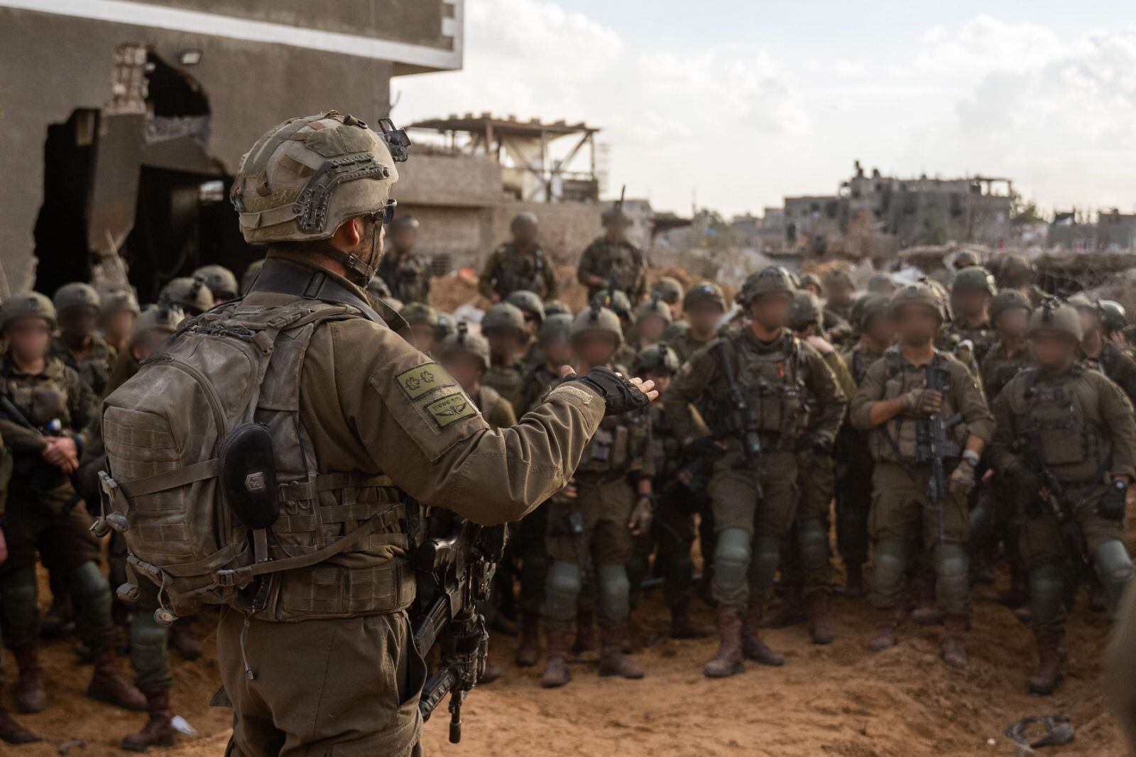 Ejercito en Medio Oriente. FOTO: EFE/Ejército israelí