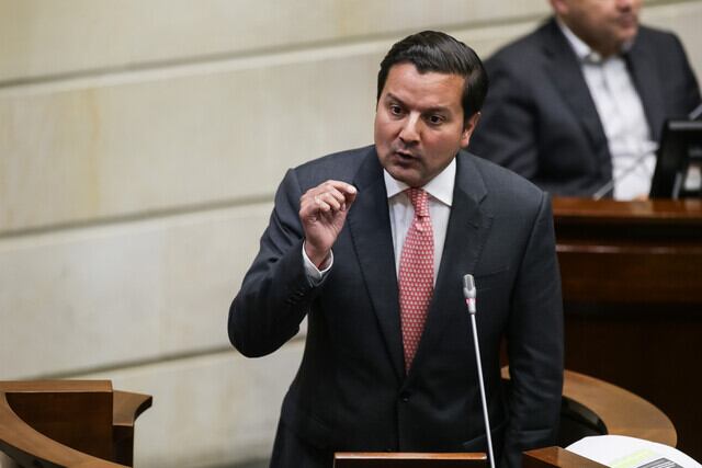 Senador David Luna. Foto: (Colprensa - John Paz)