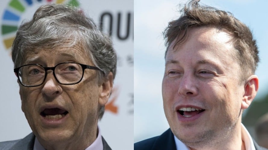 Con el alza de Telsa el podio queda así: Jeff Bezos, con 181.400 millones, Elon Musk, con 127.900, y Bill Gates, con 127.700.. Foto: Getty Images