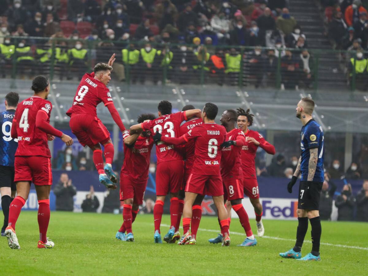 Con Luis Díaz en el campo, Liverpool fue más eficaz y sacó ventaja ante el Inter en Champions