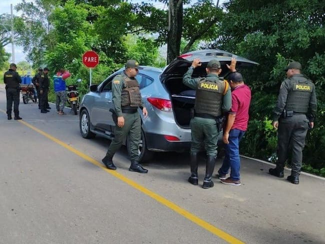 Dispositivo de seguridad en Córdoba. Foto: prensa Policía.