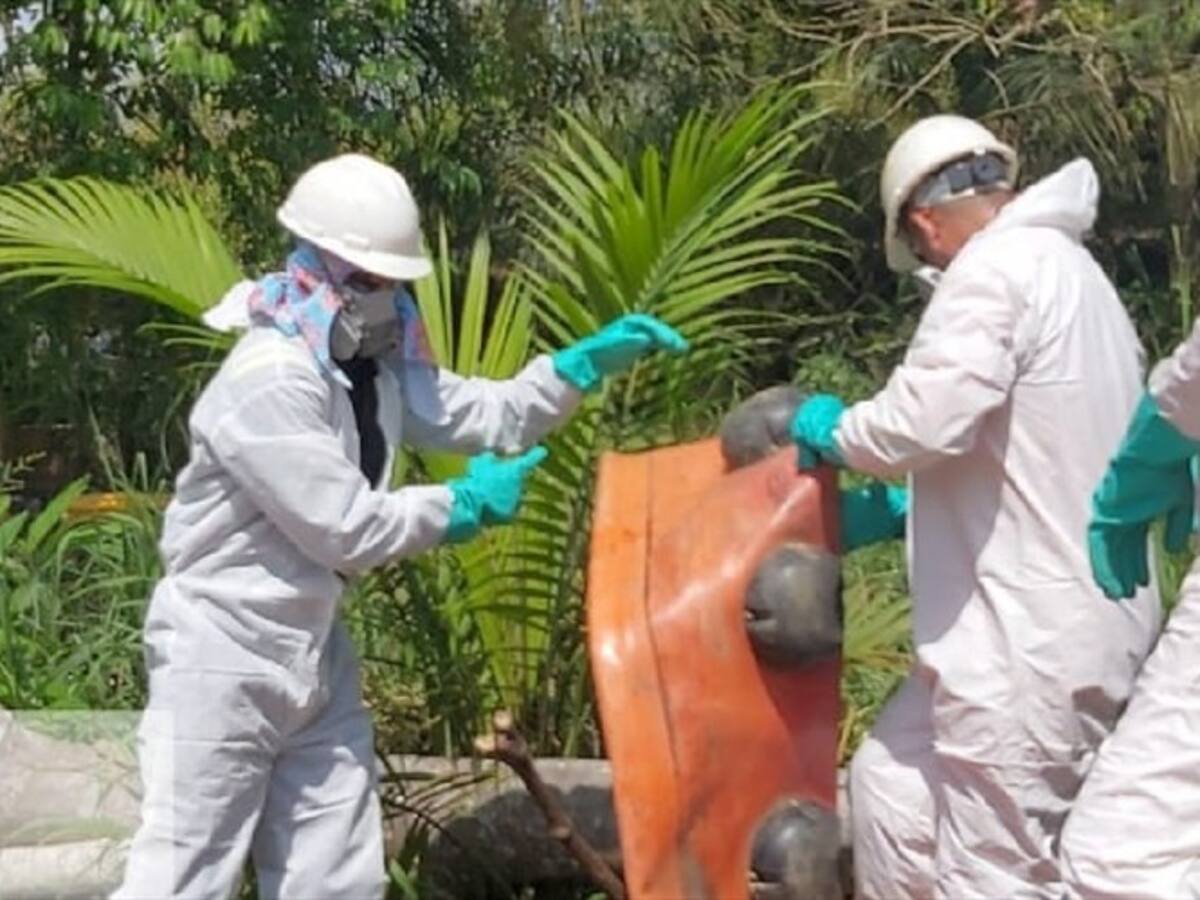 Controlan derrame de crudo en Barrancabermeja